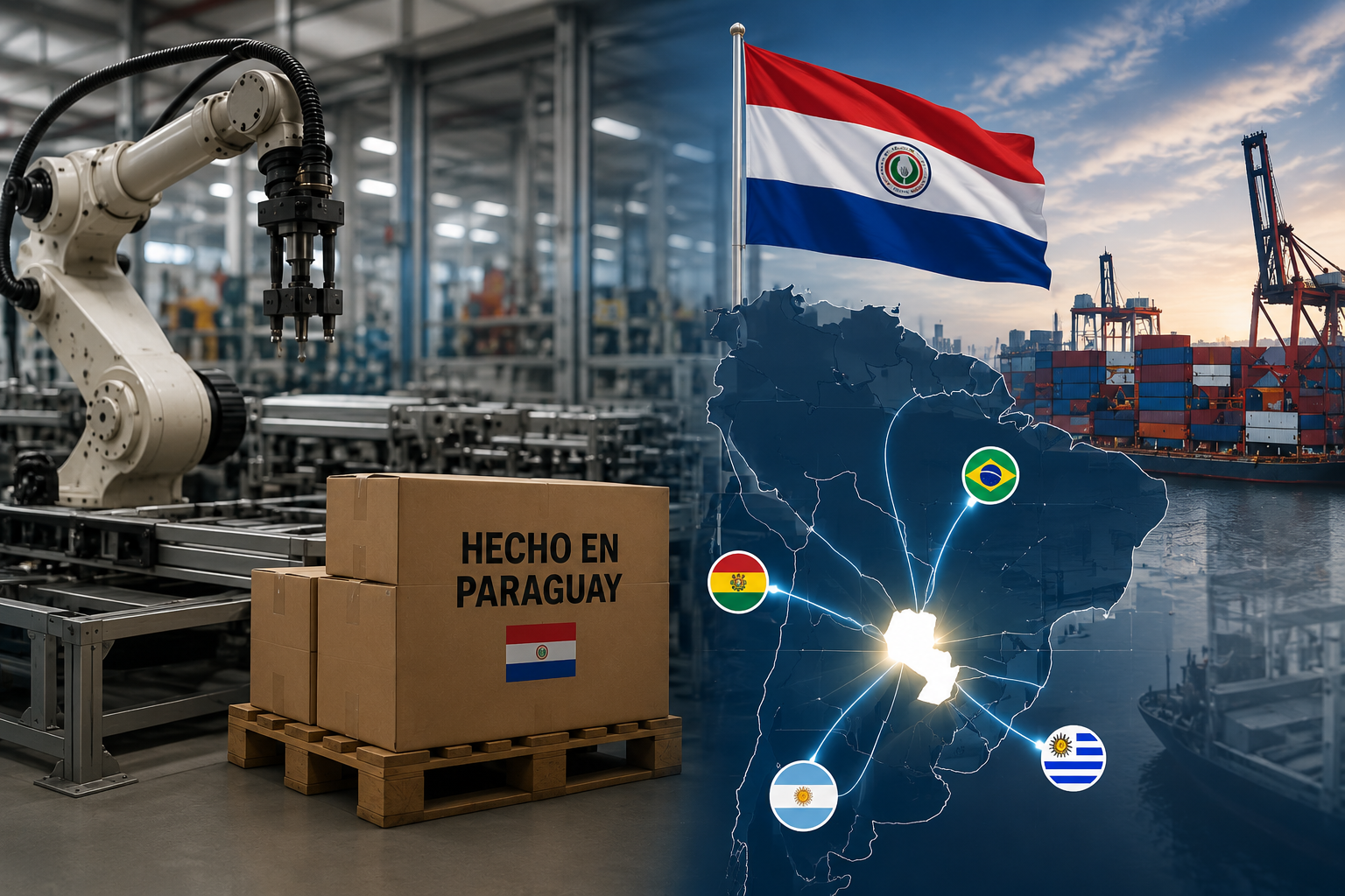 De exportación de materia prima a producción industrial: Cómo fortalecer proveedores locales y atraer inversión manufacturera en el Paraguay