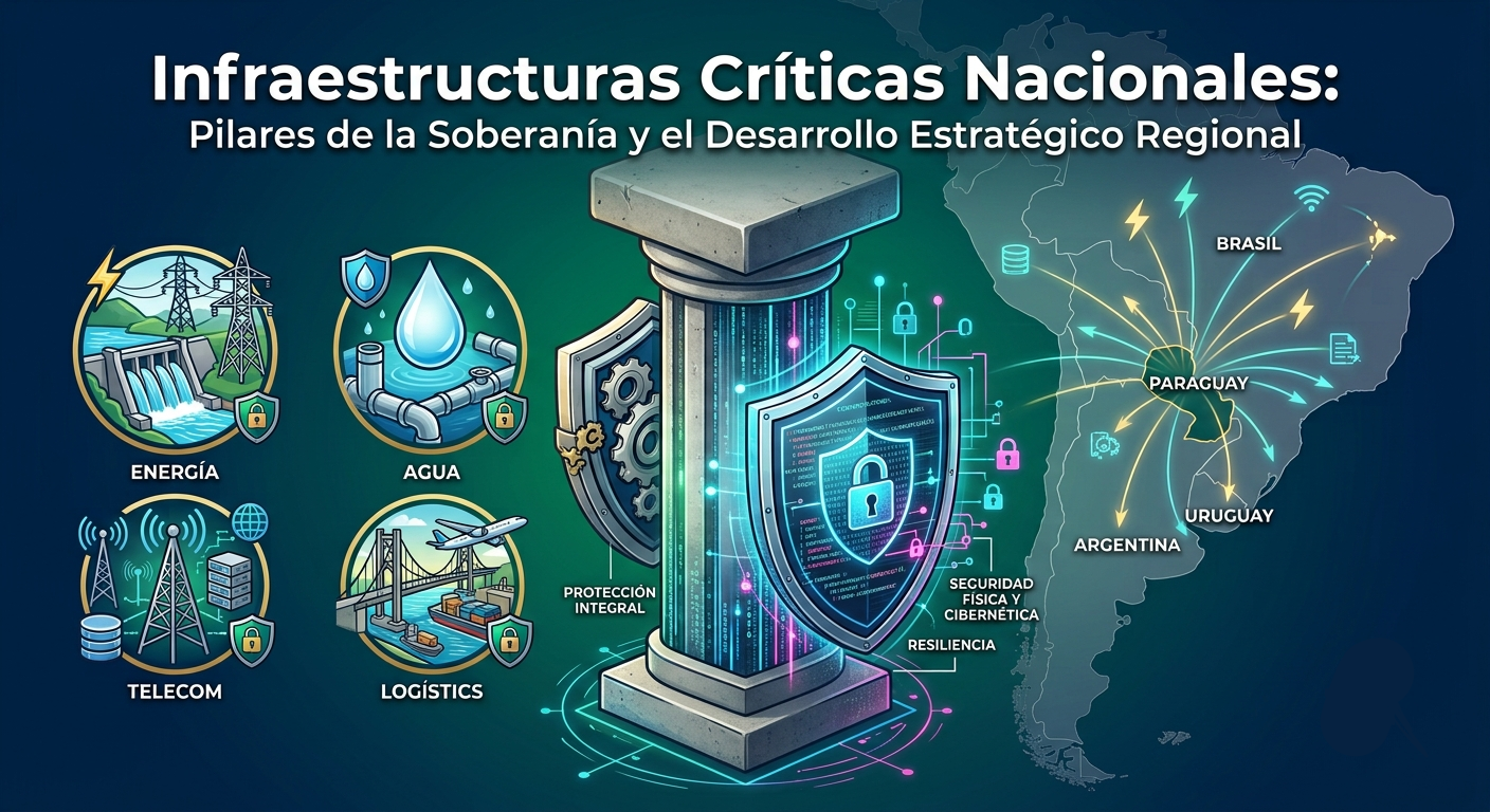 Infraestructuras Críticas Nacionales: Pilares de la Soberanía y el Desarrollo Estratégico Regional